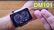 DM101 ( Like MAX S) 2.4 inch Screen 2000mAh Dual Camera 4G 3G+32G Smartwatch: Unboxing & 1st Look