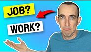 Difference Between JOB and WORK in English (+ TEST!) 🤔
