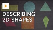 Describing 2D Shapes