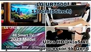 LG UR7500 139 cm (55inch) Ultra HD (4k) LED smart webOS TV 2023 with a5 processor 4k Gen6 and 60Hz