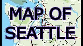 MAP OF SEATTLE [ WASHINGTON ]