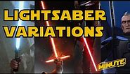 All Lightsaber Designs and Variations - Star Wars Explained