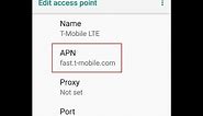 T Mobile 4G LTE APN Settings for Android USA