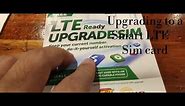 How to upgrade Smart sim to a LTE Sim