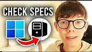 How To Check PC Specs - Full Guide