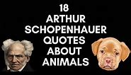 18 Arthur Schopenhauer Quotes About Animals