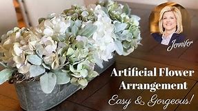 How to Make an Artificial Flower Arrangement