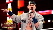 John Cena returns as the Dr. of Thuganomics to verbally assault Elias: WrestleMania 35 (WWE Network)