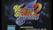Virtua Striker 2 Version 2000.1 Intro Sega Dreamcast NTSC Version