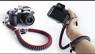 How to Make a Snake Knot Paracord Camera Strap Tutorial | Snap Shackle Wrist Strap