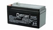 MIGHTY MAX BATTERY 12V 1.3Ah Replacement Battery for DURA12-1.3F MAX3961001