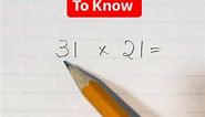 Line Multiplications | Multiplication Tricks #professor_1o1 #math #fyp #mathematics #mathproblems #mathisfun #mathlove #learningisfun | Professor_1o1