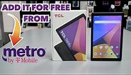 TCL TAB 8 LE Unboxing and Review the a Free Tablet from metro by t-mobile when you add on