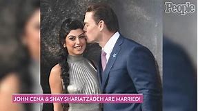 John Cena Marries Girlfriend Shay Shariatzadeh in Florida