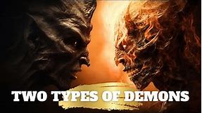 THE TWO TYPES OF DEMONS | Demonology | Types of Demons, Bible Study, Bible Story