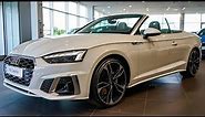 2023 Audi A5 Cabrio S line quattro - Interior and Exterior Details