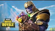 Fortnite Avengers Infinity War Gauntlet Thanos Gameplay