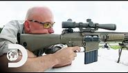Conducting A Test To Try Out The M110 Semi-Automatic Sniper Rifle | Future Weapons