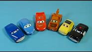 2006 DISNEY PIXAR CARS SET OF 6 KELLOGG'S CEREAL MOVIE COLLECTIBLES VIDEO REVIEW