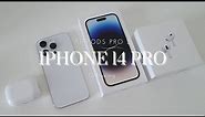 Iphone 14 Pro and Airpods Pro 2 Unboxing 🤍