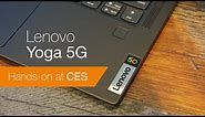 Lenovo Yoga 5G: The first 5G laptop for consumers