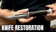 Restoring an Antique WWII Military Knife