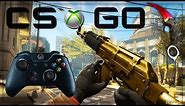 CS GO XBOX ONE GAMEPLAY - PLAY XBOX 360 GAMES ON XBOX ONE! (CS:GO)