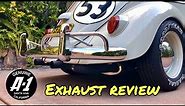 A-1 Sidewinder Dual Tip Exhaust Review - 2276cc VW Beetle
