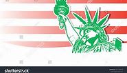 Statue Liberty Marijuana Leafs Usa Flag Stock Vector (Royalty Free) 1951326679 | Shutterstock