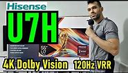 HISENSE U7H: UNBOXING Y REVIEW COMPLETA / TIENE HDMI 2.1 Y DOLBY VISION