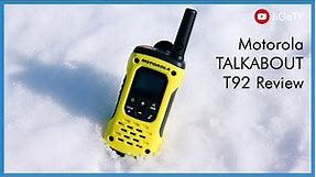 Motorola TALKABOUT T92 Walkie Talkie Review | liGo.co.uk
