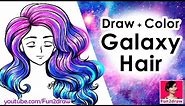 How to draw Hair | Draw and Color EASY! | Mei Yu: How to Draw Beautiful Anime Manga Hairstyle
