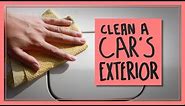 How to Clean a Car's Exterior
