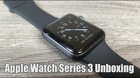 Apple Watch Series 3 Space Grey Unboxing and Setup