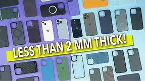 Top 10 Ultra-Slim/Minimalist Cases For The iPhone 13's
