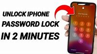 Unlock iPhone Password Lock In 2 Minutes | How To Unlock iPhone If Forgot Passcode 2024