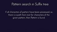 Pattern Searching using Suffix Tree - GeeksforGeeks