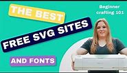 Best sites for free SVGs for Cricut Silhouette StarCraft Solo and more Free fonts and designs