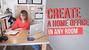 Budget Small Office Makeover - Home Office Inspiration