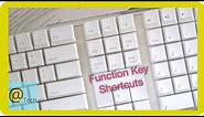 Mac Function Key Shortcuts (End, Page Up, Delete, Etc.)
