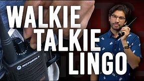 How to Use a Walkie Talkie on Set