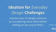 Ideation for Everyday Design Challenges