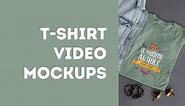 30  T-Shirt Video Mockups (Free & Paid) - Design Hub