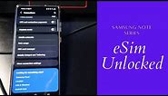Samsung eSim Unlocked