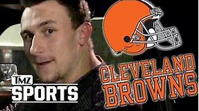 Johnny Manziel CUT From Cleveland Browns | TMZ Sports