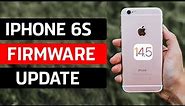 How To Flash iPhone 6s Firmware Update 2021