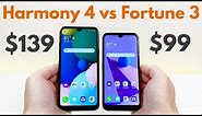 LG Harmony 4 vs LG Fortune 3 - Who Will Win? (Cricket Wireless)