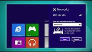 How To Connect To The Internet in Windows 8?