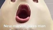 Guy puts pizza dough on his face meme