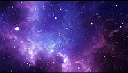 4K Purple Blue Galaxy - Animated galaxy background | royalty free